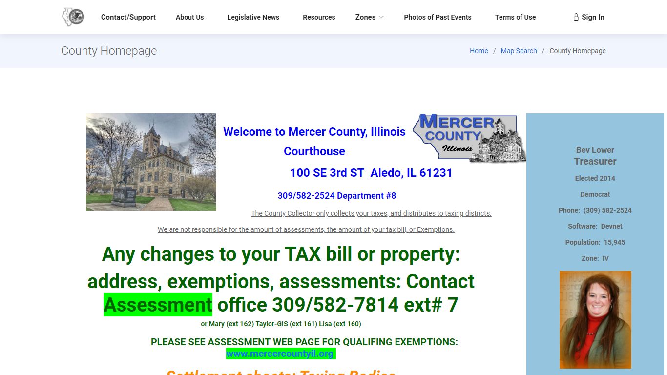 Welcome to Mercer County, Illinois